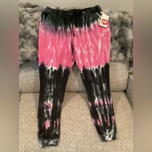 Hot Kiss Tye Dye Sweatpants NWT Sz L